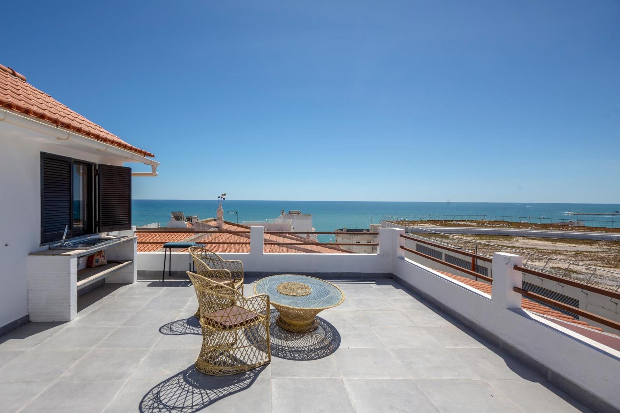 ★ Sea View ★ 1 Minute To Oldtown And Beach ★ Albufeira Bagian luar foto