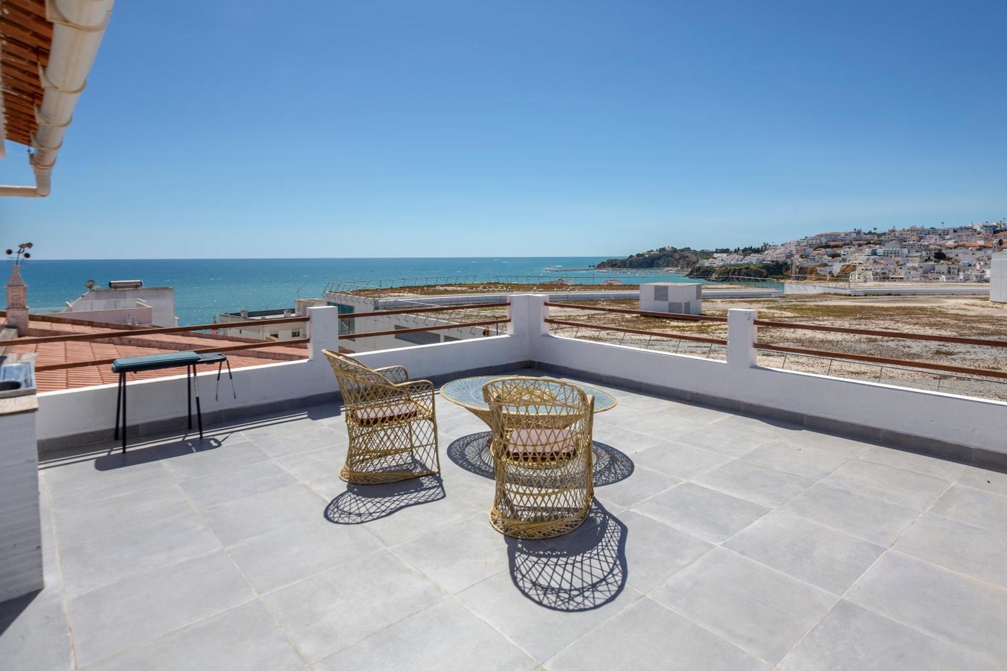 ★ Sea View ★ 1 Minute To Oldtown And Beach ★ Albufeira Bagian luar foto